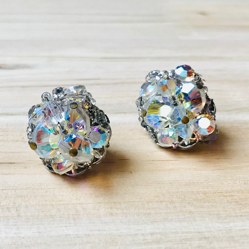 5 for $25 🎁 Vintage Austrian Crystal Earrings